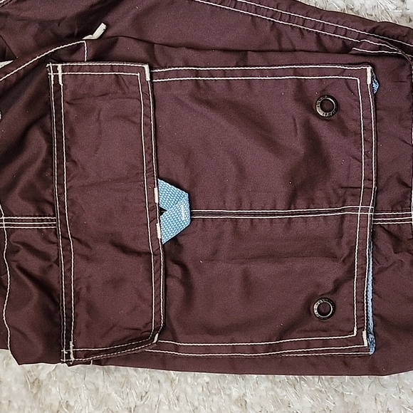 Old navy hybrid swim trunk size S brown (mb3) - Picture 3 of 6